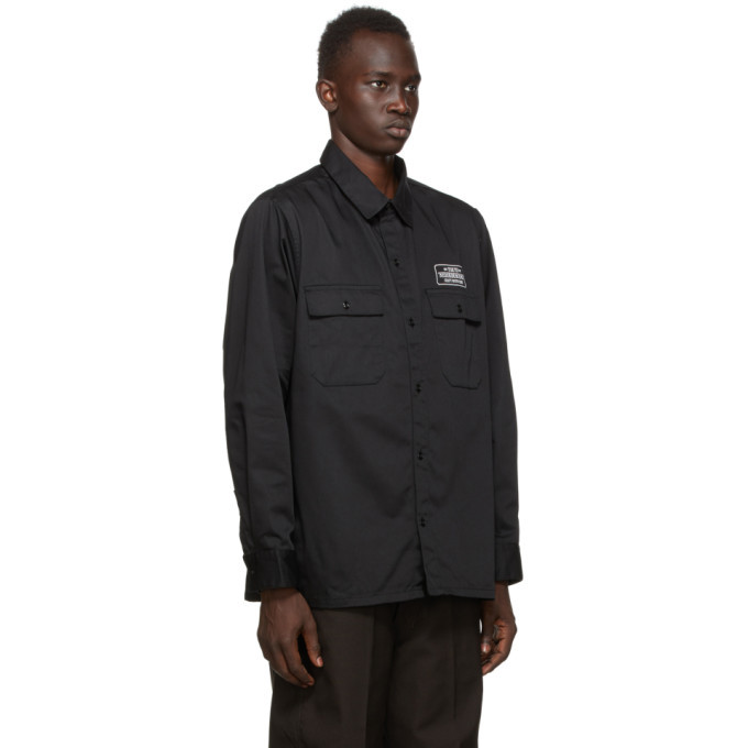 Neighborhood Black Classic Work EC Shirt