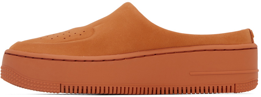 Nike Orange Air Force 1 Lover XX Loafers