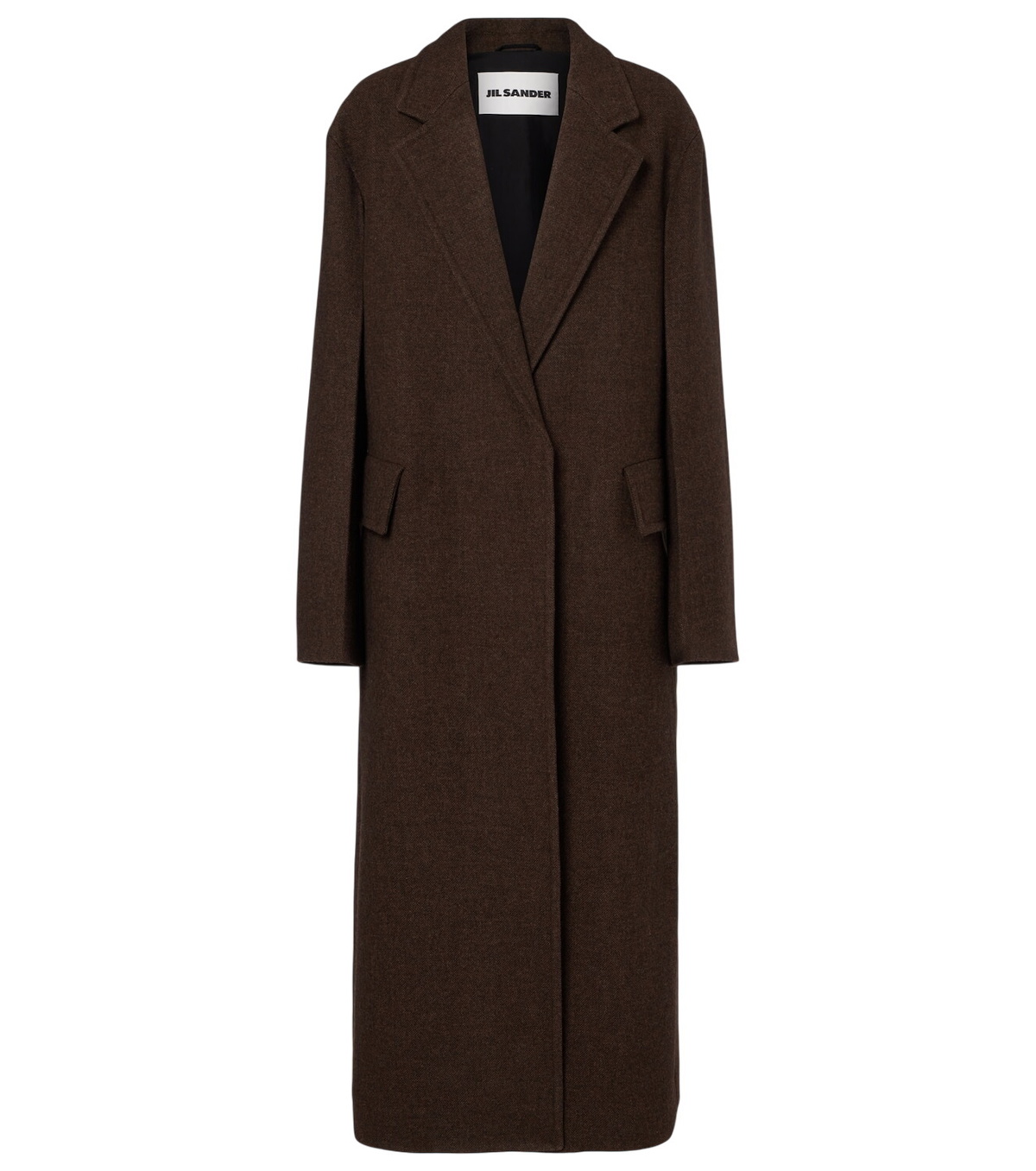 Jil Sander Double-breasted Alpaca-blend Coat Grey Jil Sander