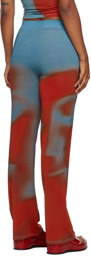 Paloma Wool Blue & Red Cheryl Lounge Pants