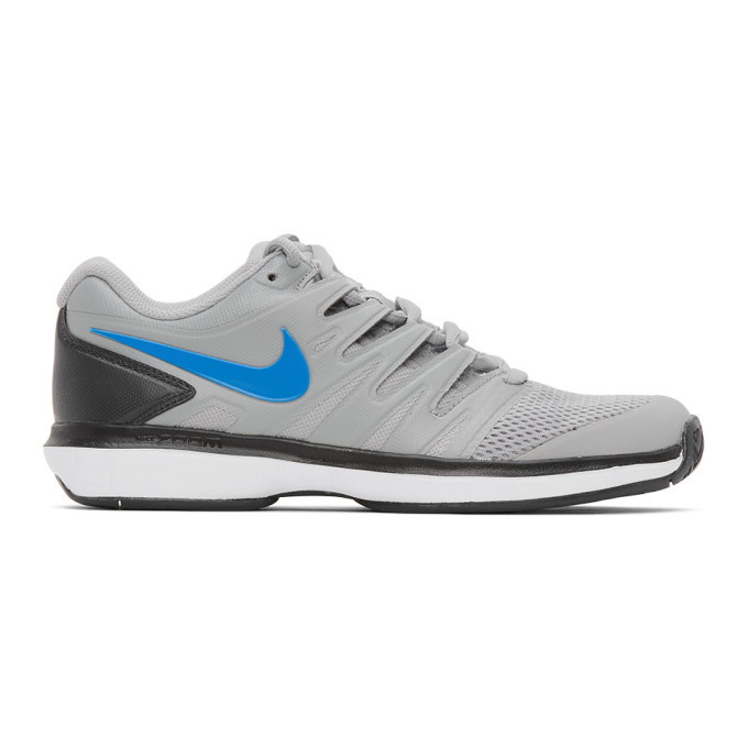 Photo: Nike Grey NikeCourt Air Zoom Sneakers