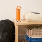 YETI 18oz Rambler Straw Bottle in King Crab 