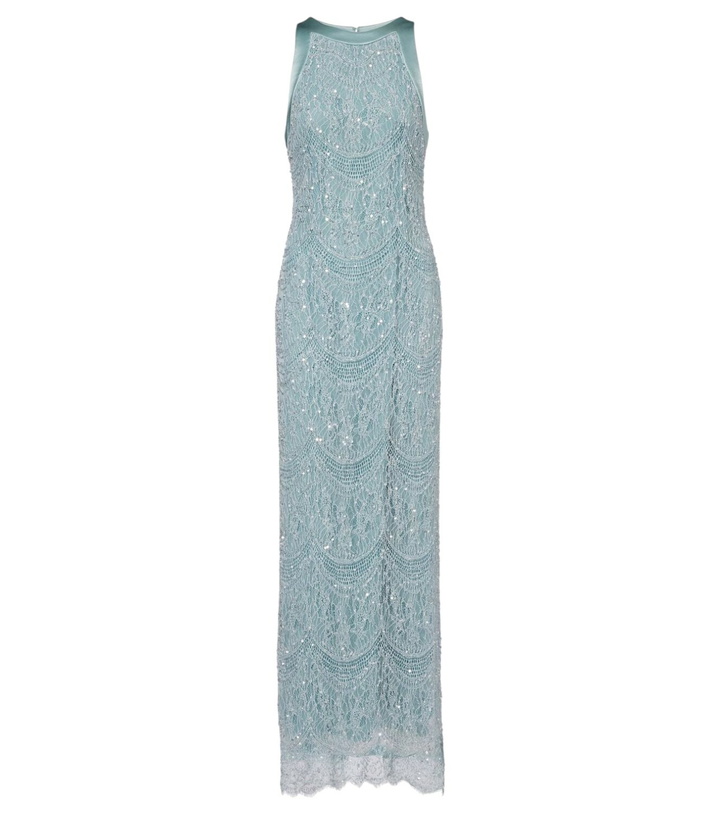 Photo: Costarellos Lenia beaded lace gown