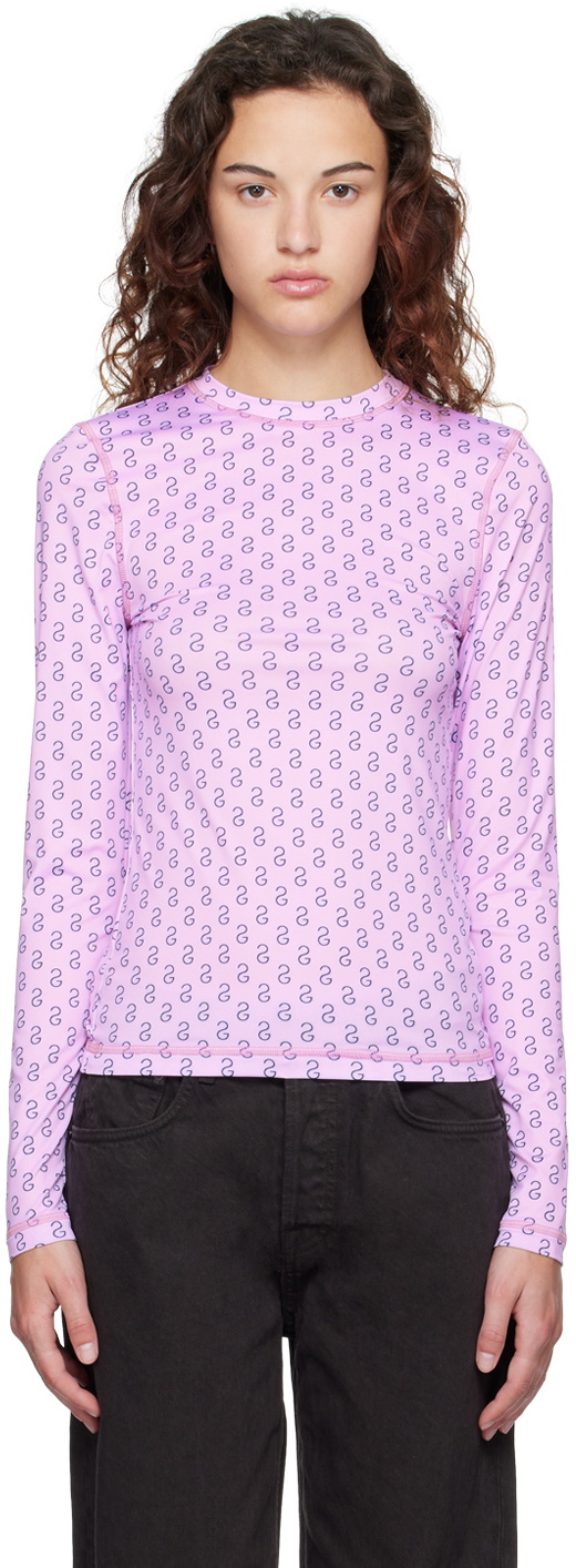 Stine Goya Pink Juno Long Sleeve T-Shirt