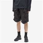 GOOPiMADE Men's MOX-01 Yoroi- Utility Pocket Shorts in Shadow