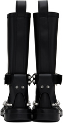 Alexander Wang Black Dixon Buckle Boots
