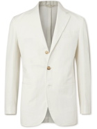 De Petrillo - Unstructured Cotton and Hemp-Blend Suit Jacket - Neutrals