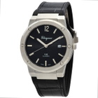 Ferragamo Quartz Black Dial Watch SFDT00219