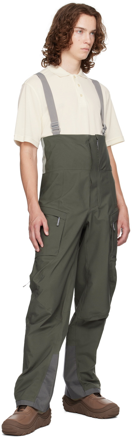 Houdini Khaki Rollercoaster Bib Pants Houdini