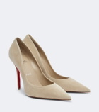 Christian Louboutin Miss Z suede pumps