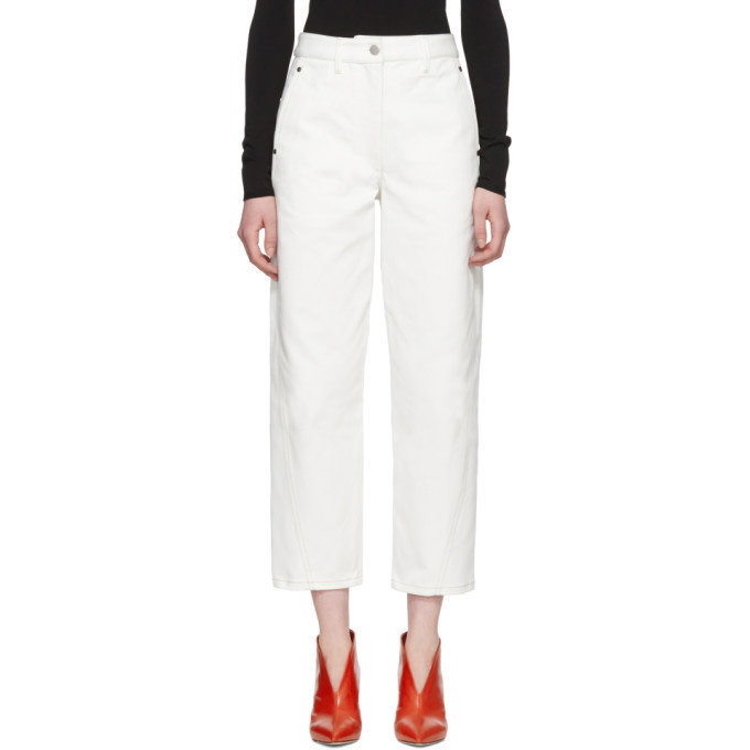 Photo: Lemaire Off-White Twisted Jeans