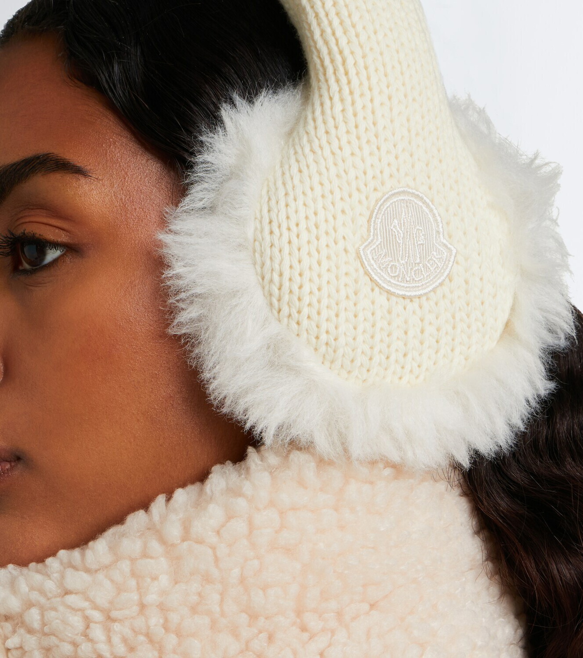 Moncler Virgin wool earmuffs