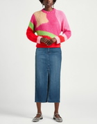 Mother Womens Denim skirt in Blue