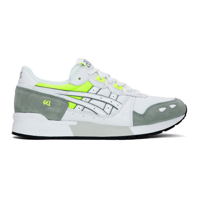 Photo: Asics White and Grey Gel-Lyte Sneakers