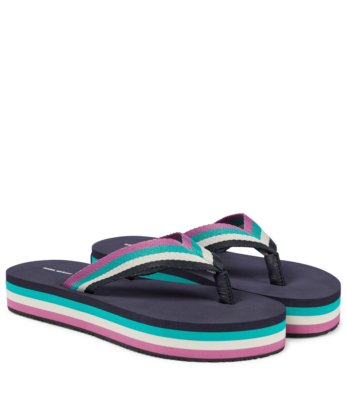 “Isabel Marant” Fira flip flop Sandals Isabel Marant - Fira weave-effect thong sandals Isabel Marant