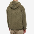 Garbstore Men's Fleece Zip Hoody in Olive