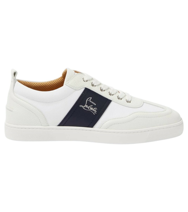 Photo: Christian Louboutin Retero leather and canvas sneakers