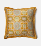 Etro Mosaico cotton cushion