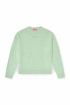 Diesel Jumper in wool and alpaca blend - Knitwear Womens in Green