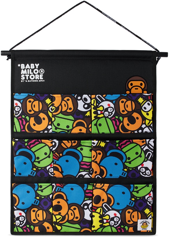 Photo: BAPE Multicolor Baby Milo Wall Pocket Organizer