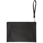 Bottega Veneta Black Intarisio Laptop Pouch