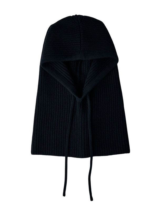 Photo: Prada Logo Plaque Balaclava