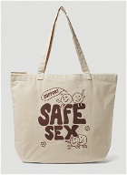 Security First Tote Bag in Beige