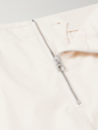 Jil Sander - Straight-Leg Zip-Detailed Cotton Trousers - Neutrals
