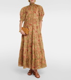 Zimmermann Junie floral cotton maxi dress
