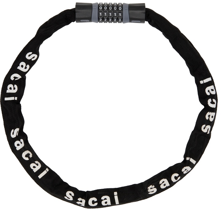 Photo: Sacai Black Bicycle Lock Chain