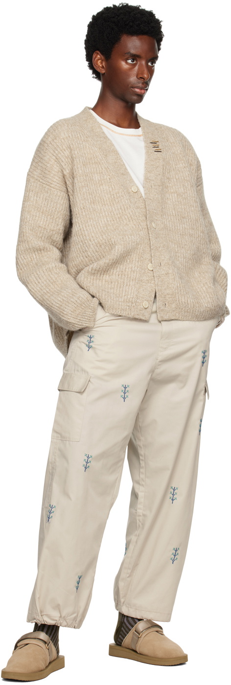 ADISH Beige Quors Cardigan