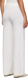 Max Mara Leisure White Epopea Lounge Pants