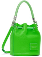 Marc Jacobs Green 'The Leather Mini Bucket' Bag