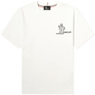 Moncler Grenoble Women's Logo T-Shirt in Neutrals