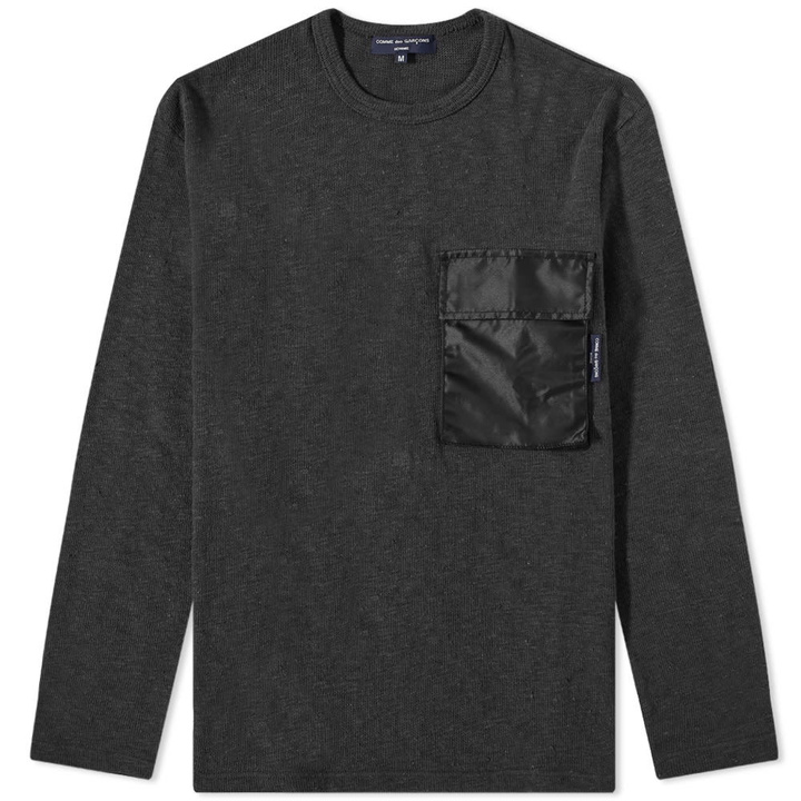 Photo: Comme des Garçons Homme Long Sleeved Nylon Pocket Tee