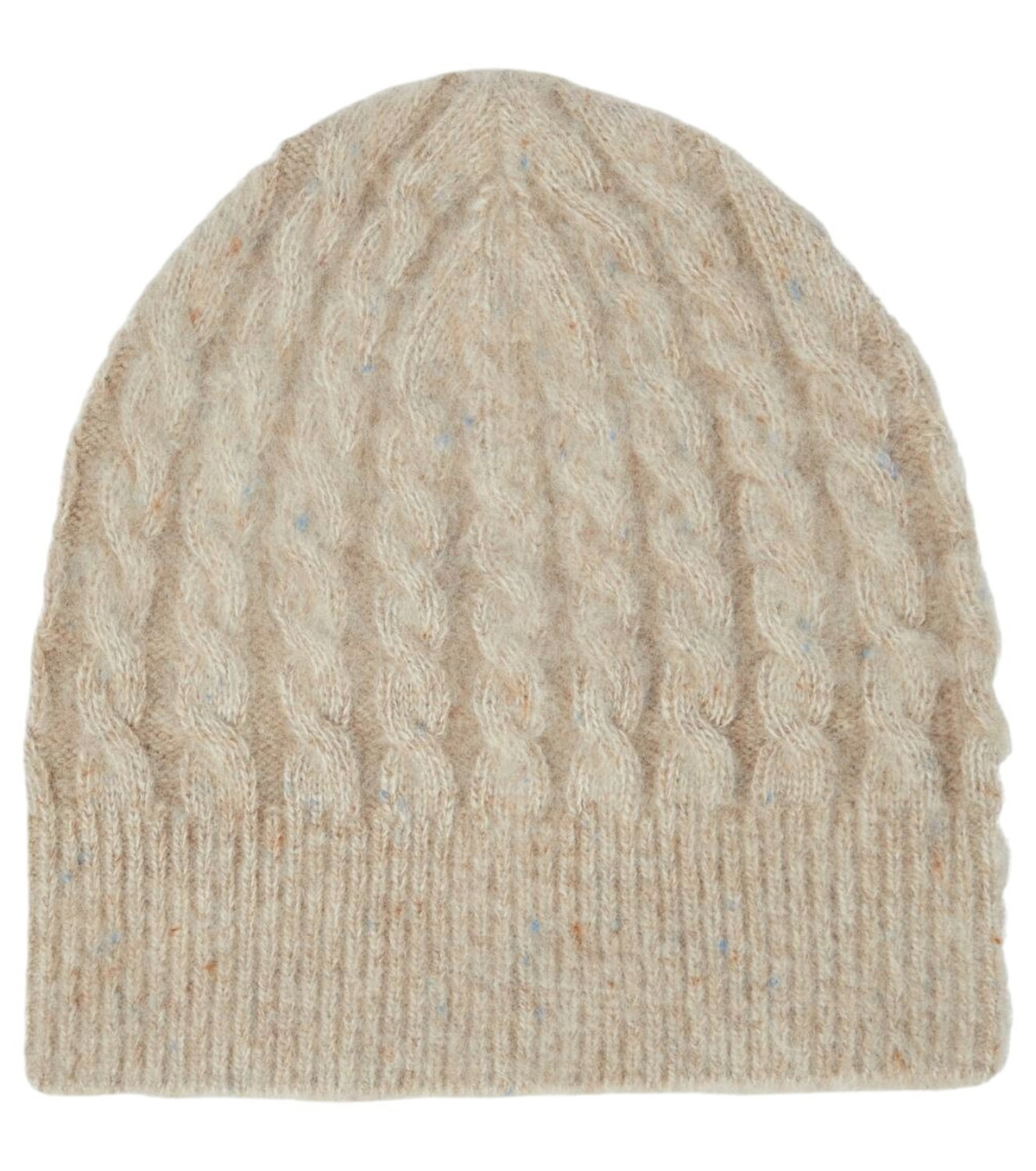 Acne Studios Off-White Fluffy Square Beanie Acne Studios