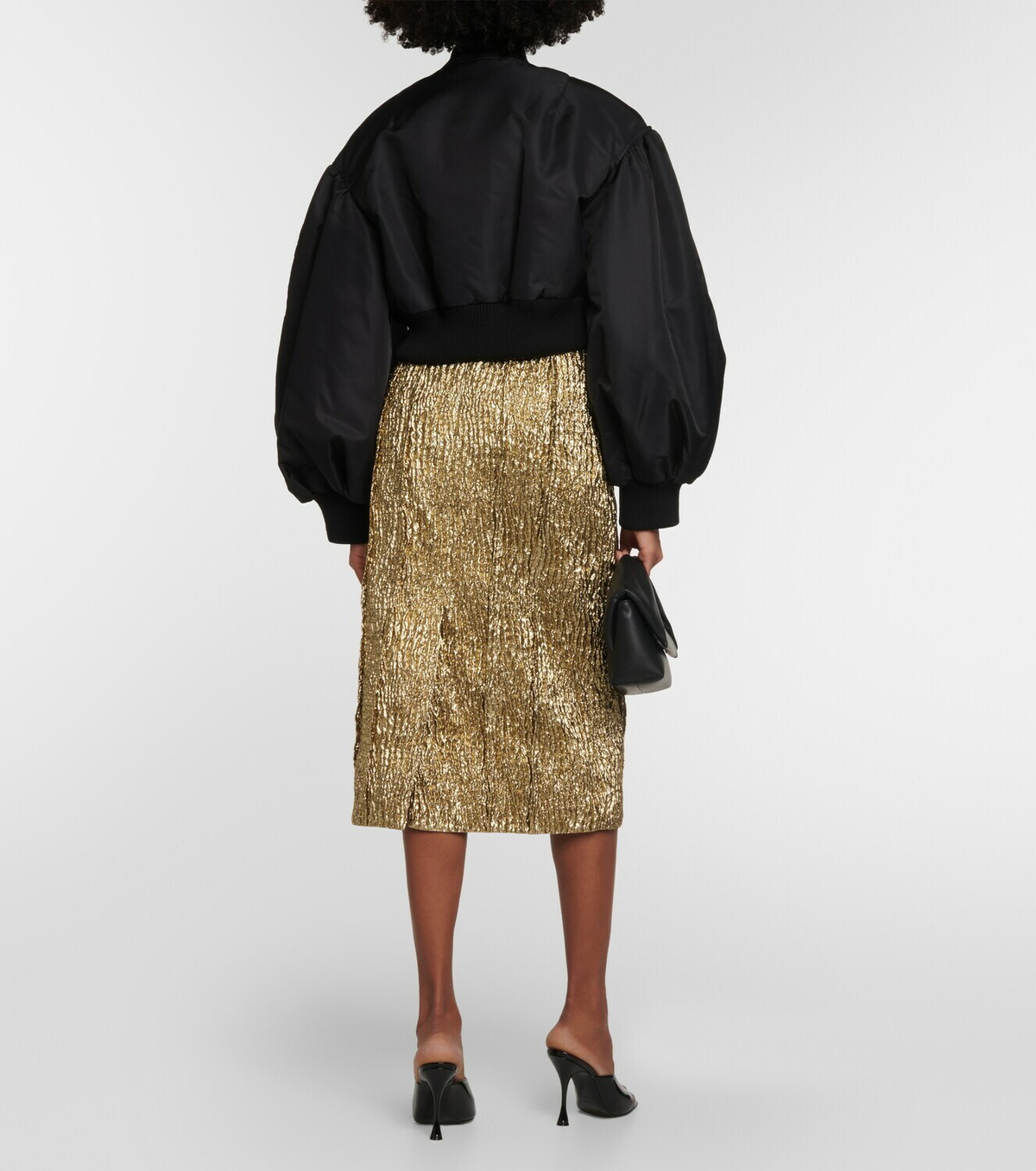 Simone Rocha Embellished oversized bomber jacket Simone Rocha