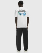 ØLÅF MARBLES TEE White Mens Shortsleefe