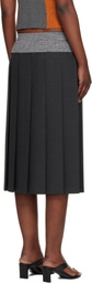 UNDERCOVER Gray UP1F1603-2 Midi Skirt