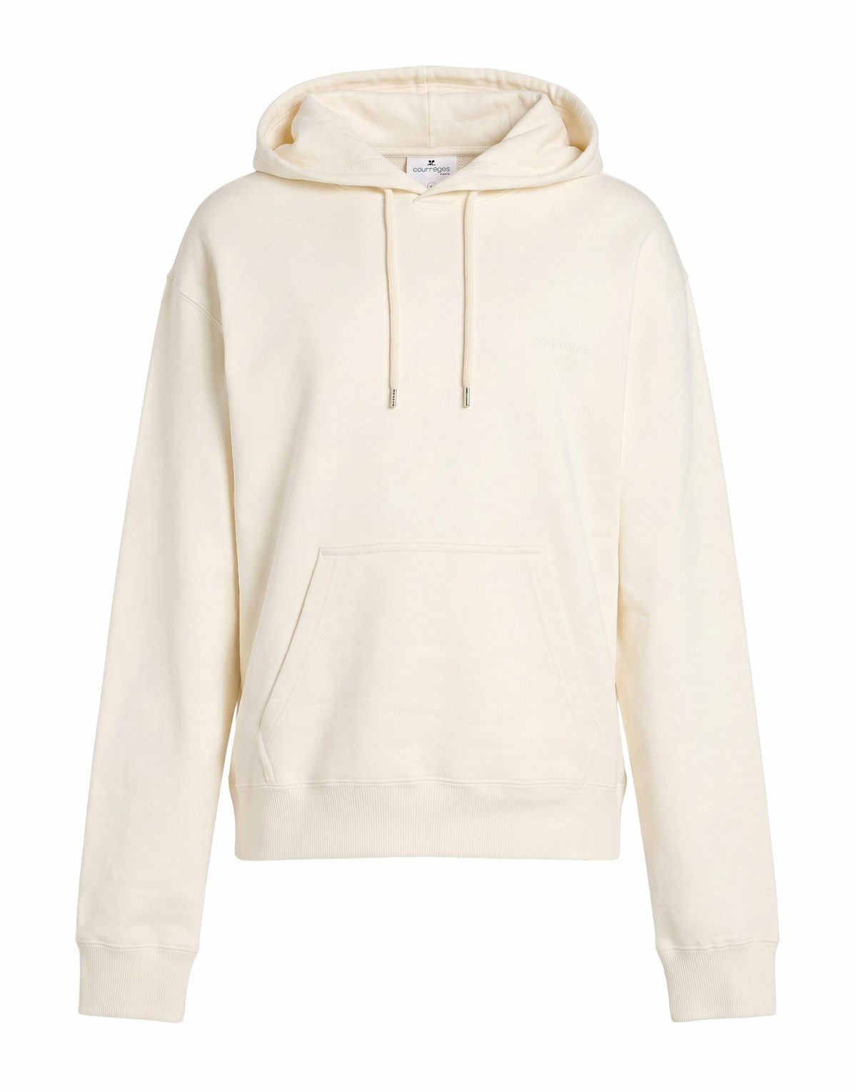Courrèges Womens Sweatshirt Cream