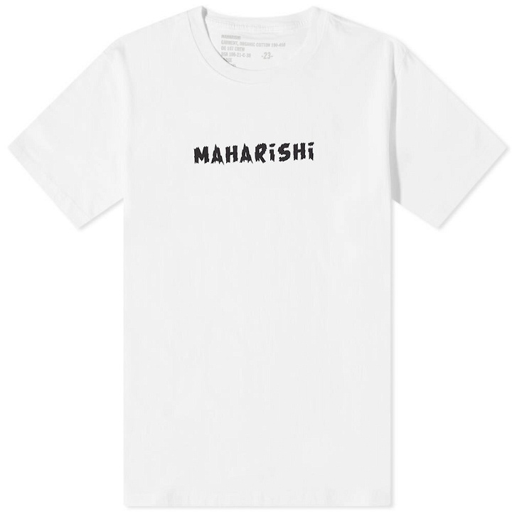 Photo: Maharishi Men's Rabbit Bones T-Shirt in White