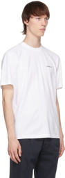 DOPPIAA White Aangy Logo T-Shirt