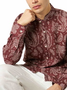 MC2 Saint Barth Man Shirt With Paisley Print