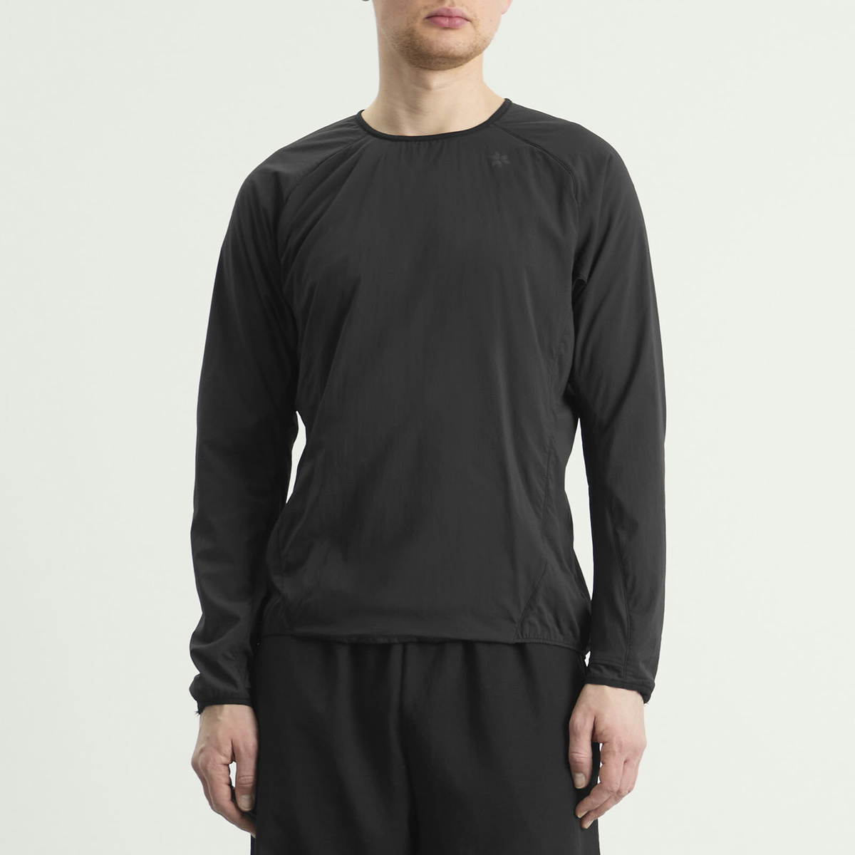 Goldwin Men's Kel Light Polartec Crew in Black