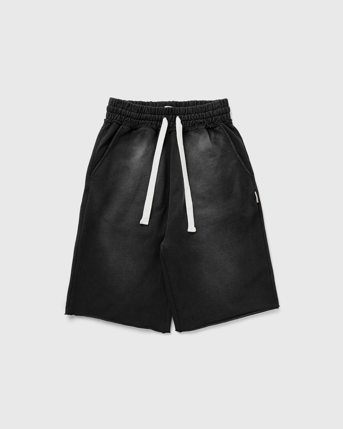 Reternity UNFINISHED COTTON SHORTS Black Mens Sport & Team Short