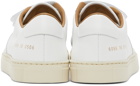 Common Projects White Velcro Bball '90 Low Sneakers