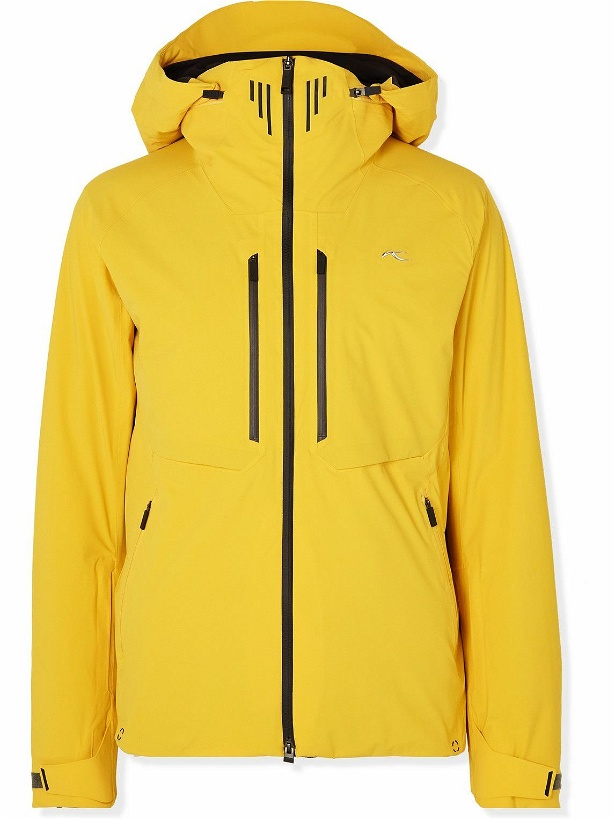 Photo: Kjus - Ligety Shell Hooded Ski Jacket - Yellow