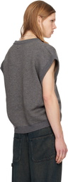 Magliano Gray Teddy Bear Vest