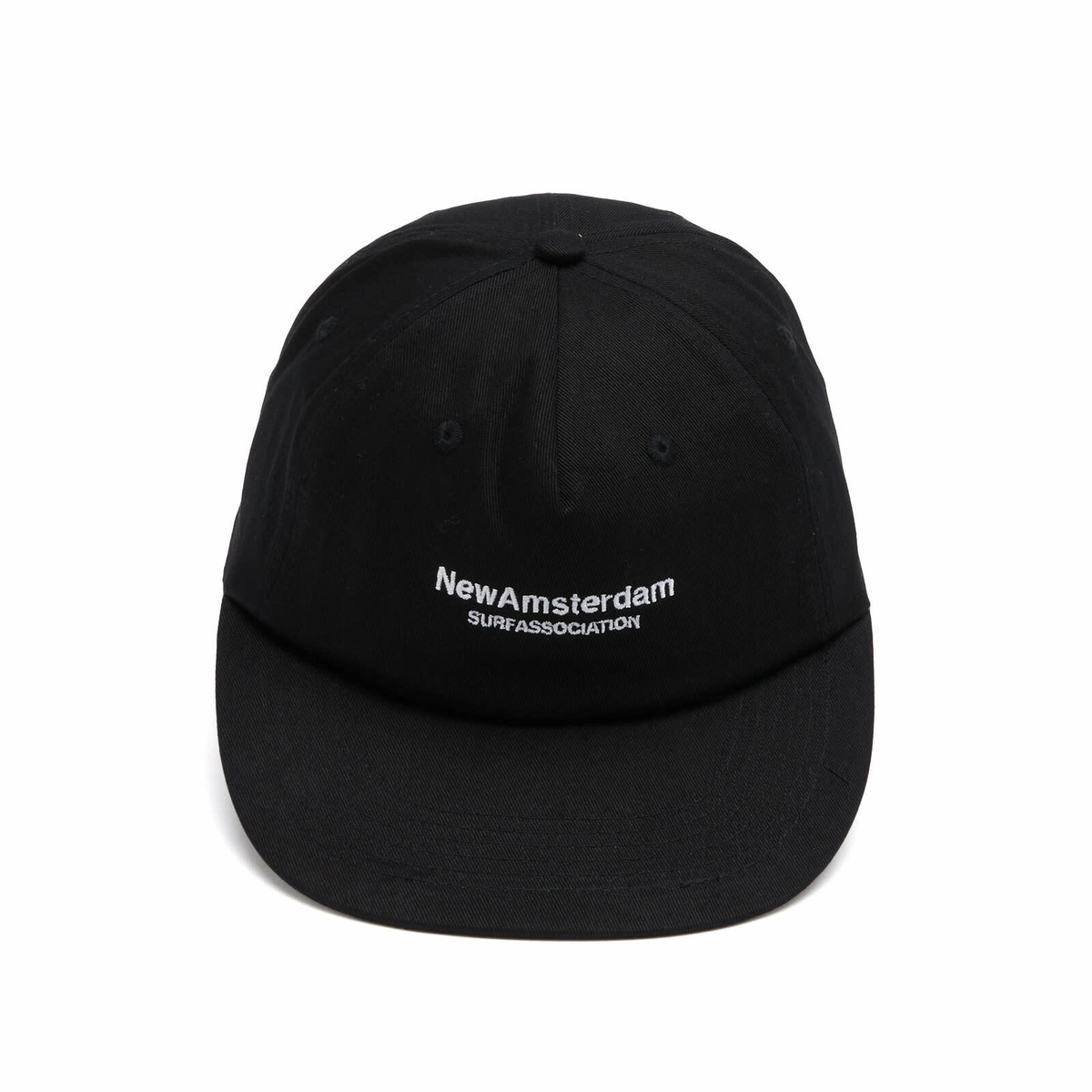 New Amsterdam Surf Association Men's New Amsterdam Name Cap in Black 
