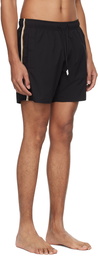 BOSS Black Stripe Swim Shorts